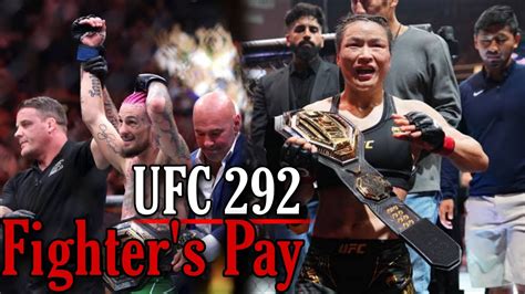 UFC 292 Salaries and Payouts